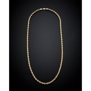 14K Italian Gold Rope Chain Necklace